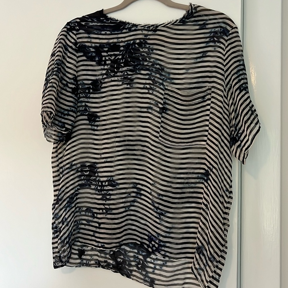 Raquel Allegra handmade silk sheet t